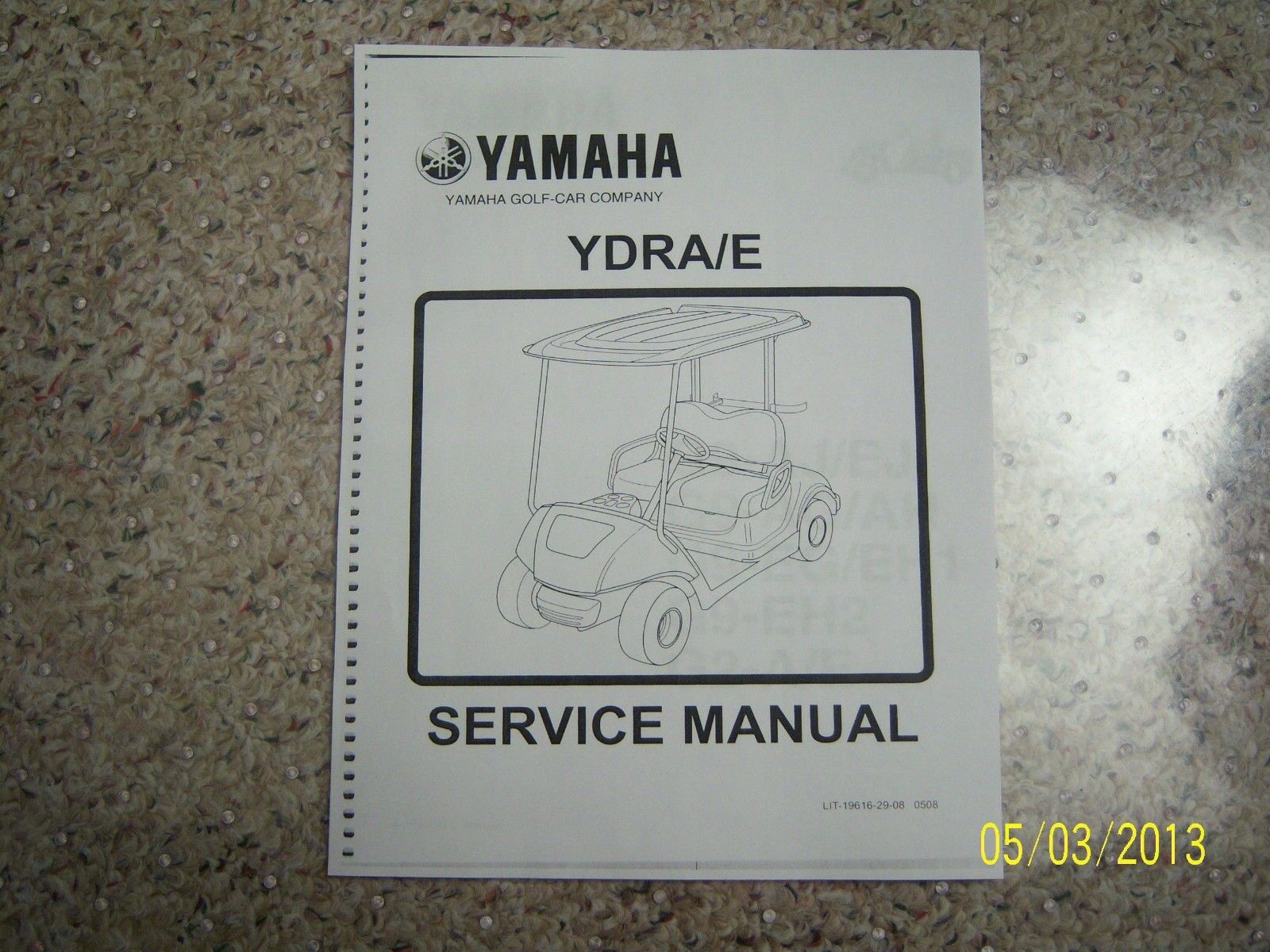 Yamaha g8 golf cart service manual